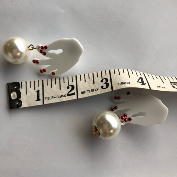 Modern Statement Earrings - Picture 2 of 4